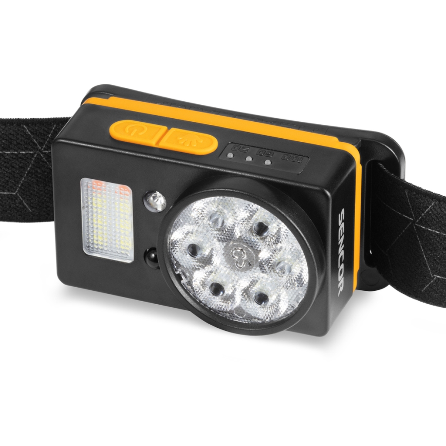 Sencor - LED Nabíjacia čelovka s funkciou powerbanky LED/5W/1200 mAh IP44