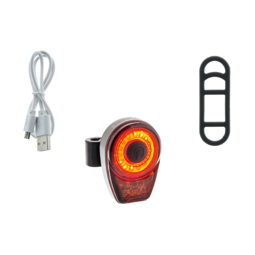 Sencor - LED Zadné svetlo na bicykel LED/1W/300mAh 3,7V IPX4