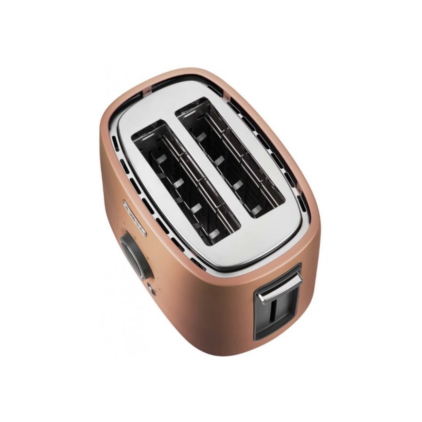 Sencor - Medený hriankovač s dvoma otvormi a roštom na opekanie 1000 W/230 V