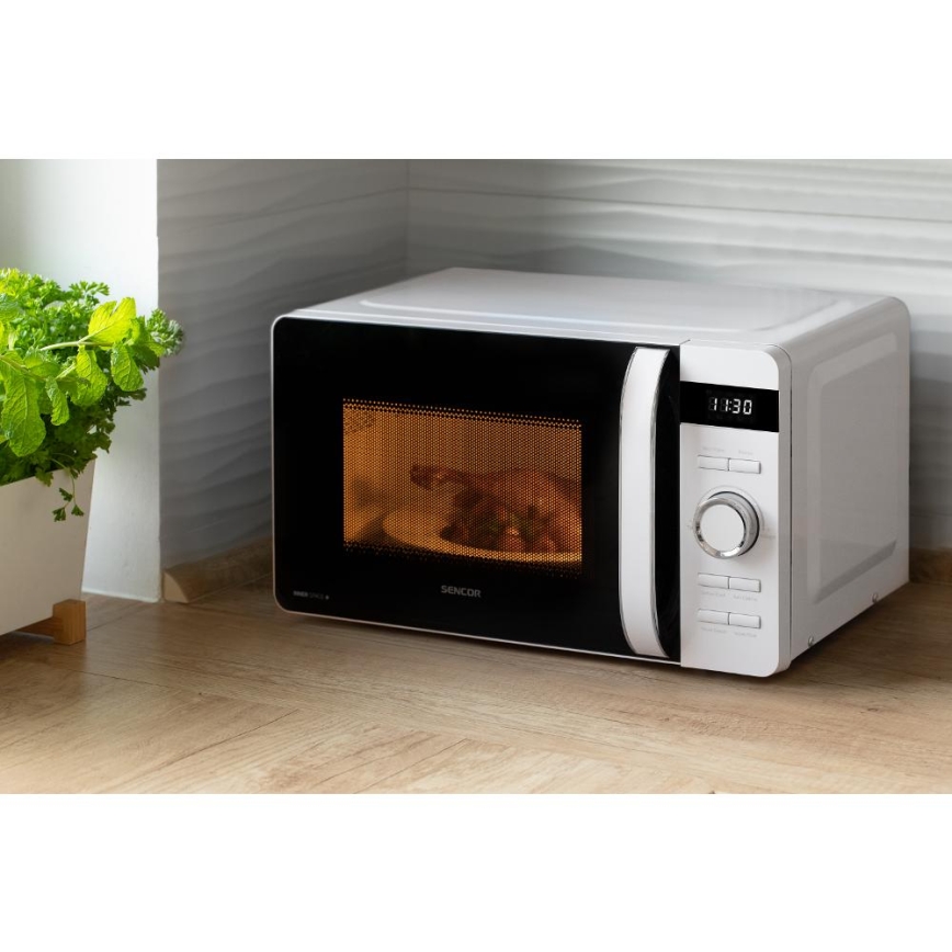 Sencor - Mikrovlnná rúra 800W/230V 17 l biela