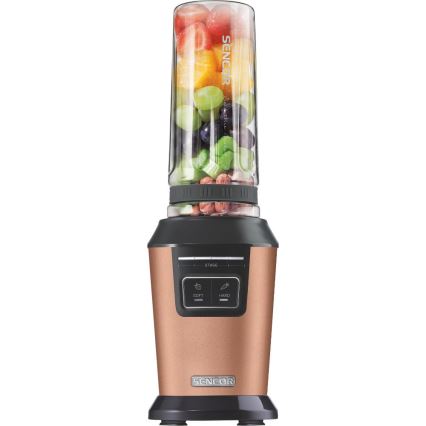 Sencor - mixér na smoothie s príslušenstvom 800W/230V medený