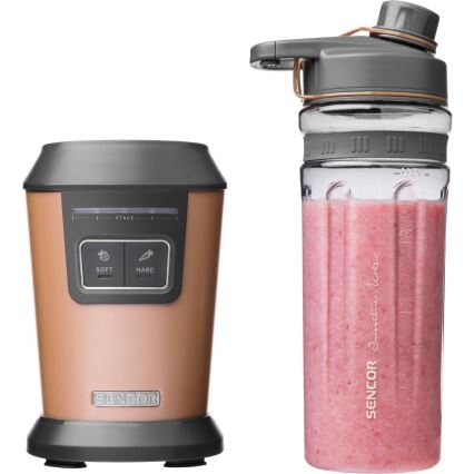 Sencor - mixér na smoothie s príslušenstvom 800W/230V medený