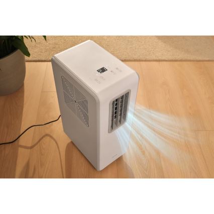 Sencor - Mobilná klimatizácia 4 v 1 200W/230V 1800 BTU biela + diaľkové ovládanie