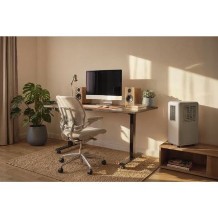 Sencor - Mobilná klimatizácia 4 v 1 200W/230V 1800 BTU biela + diaľkové ovládanie