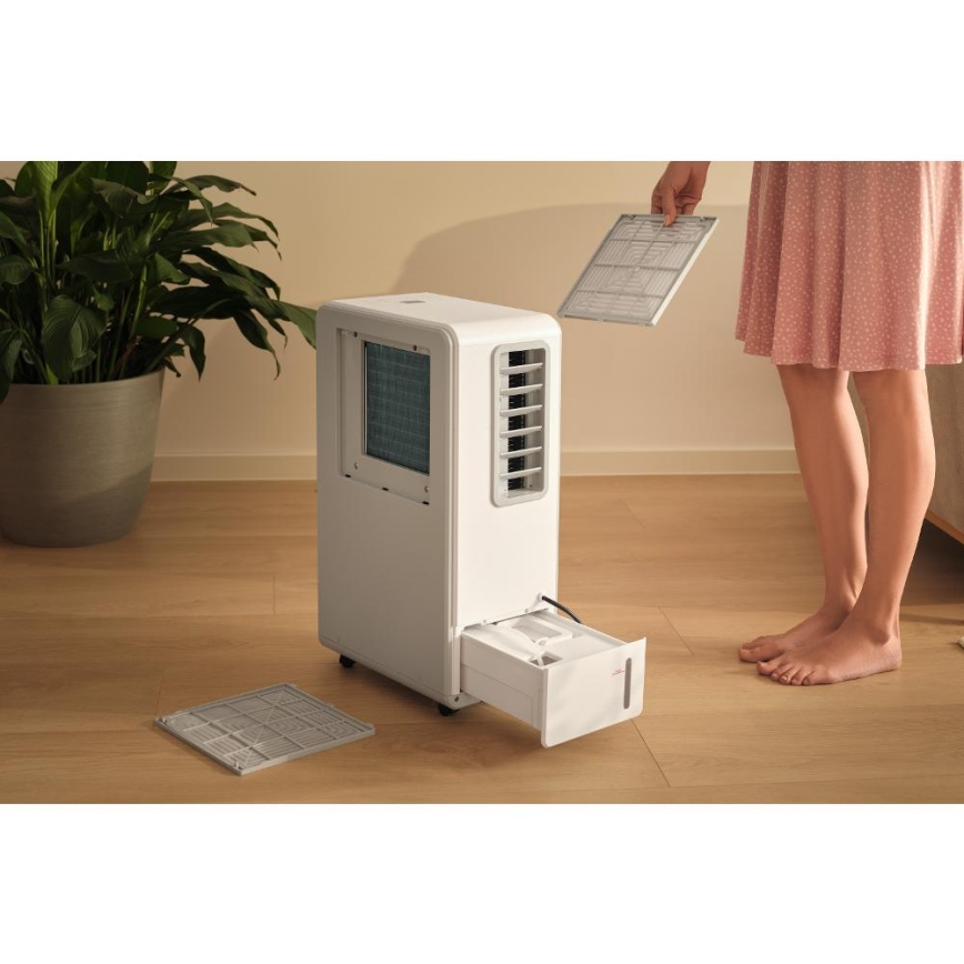 Sencor - Mobilná klimatizácia 4 v 1 200W/230V 1800 BTU biela + diaľkové ovládanie