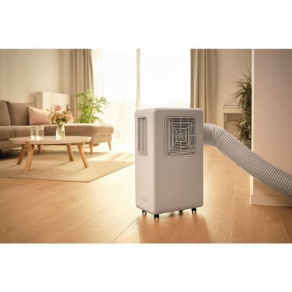 Sencor - Mobilná klimatizácia 4 v 1 200W/230V 1800 BTU biela + diaľkové ovládanie