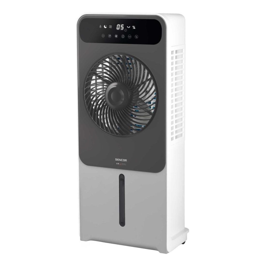 Sencor - Mobilný ochladzovač vzduchu 28W/230V šedá + diaľkové ovládanie