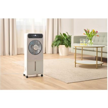 Sencor - Mobilný ochladzovač vzduchu 28W/230V šedá + diaľkové ovládanie