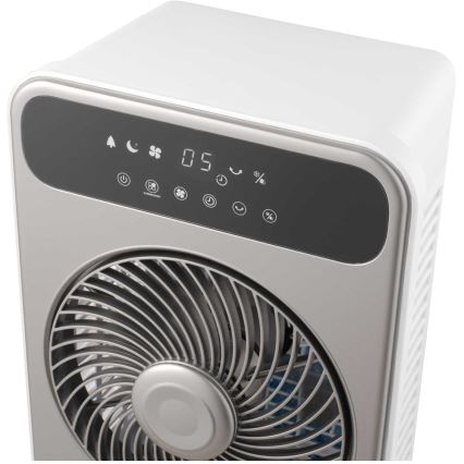 Sencor - Mobilný ochladzovač vzduchu 28W/230V šedá + diaľkové ovládanie