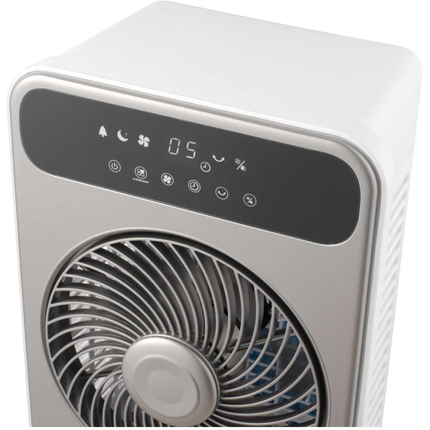 Sencor - Mobilný ochladzovač vzduchu 28W/230V šedá + diaľkové ovládanie