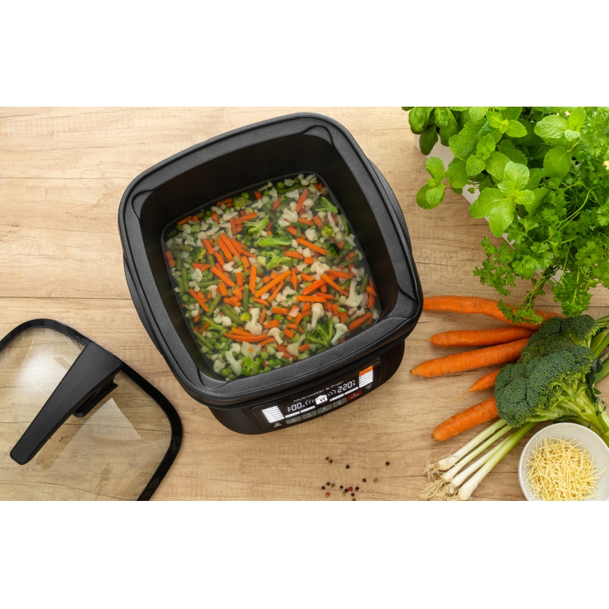 Sencor - Multifunkční fritovací hrniec s príslušenstvom 1800W/230V 18 funkcií 4,8l