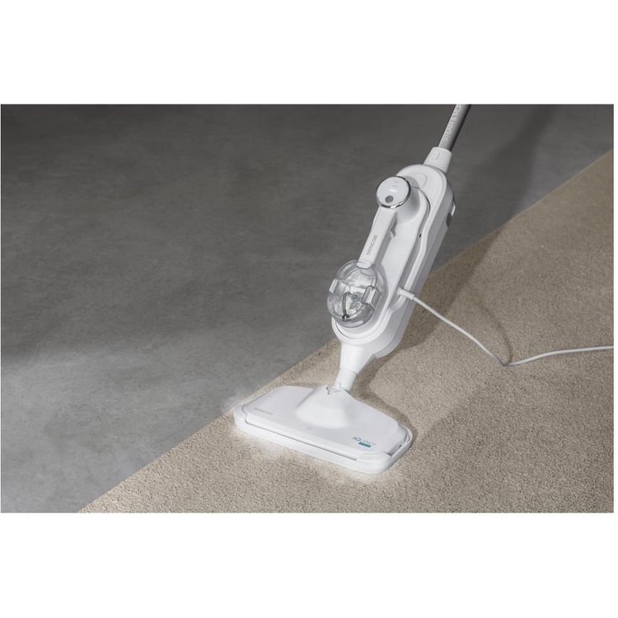 Sencor - Multifunkčný parný mop 2v1 1500W/230V IPX4 biela