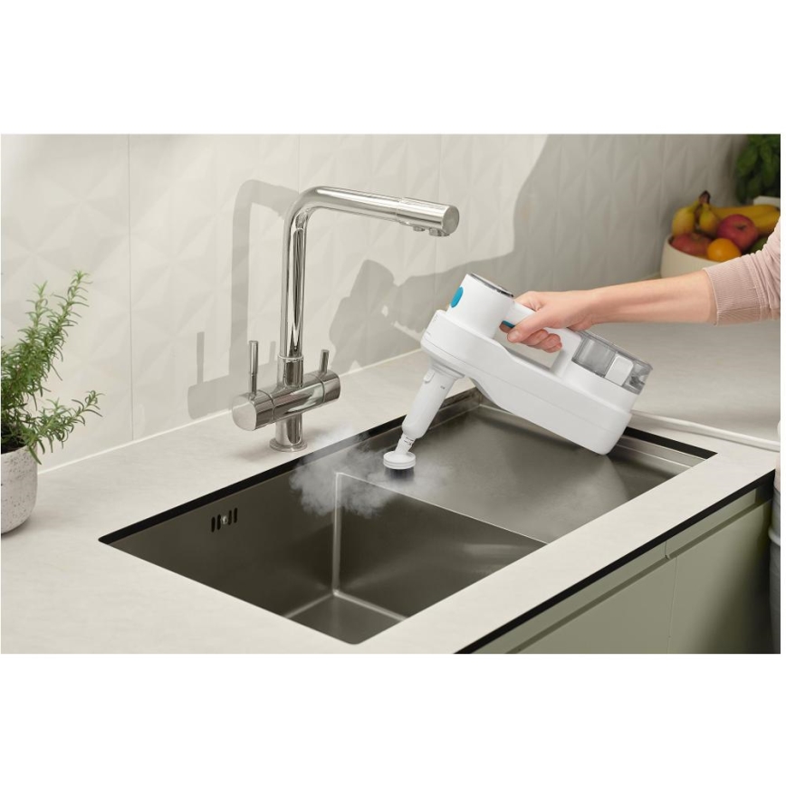 Sencor - Multifunkčný parný mop 2v1 1500W/230V IPX4 biela