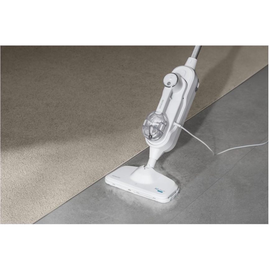 Sencor - Multifunkčný parný mop 2v1 1500W/230V IPX4 biela