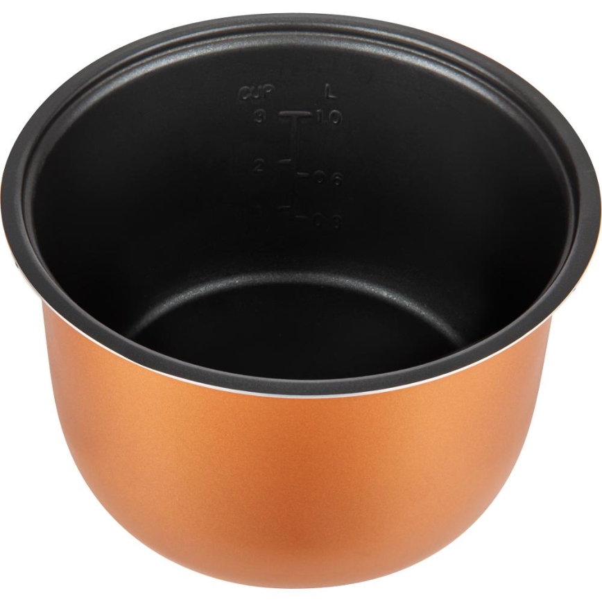 Sencor - Multifunkčný ryžovar 350W/230V 0,6 l nerez/čierny