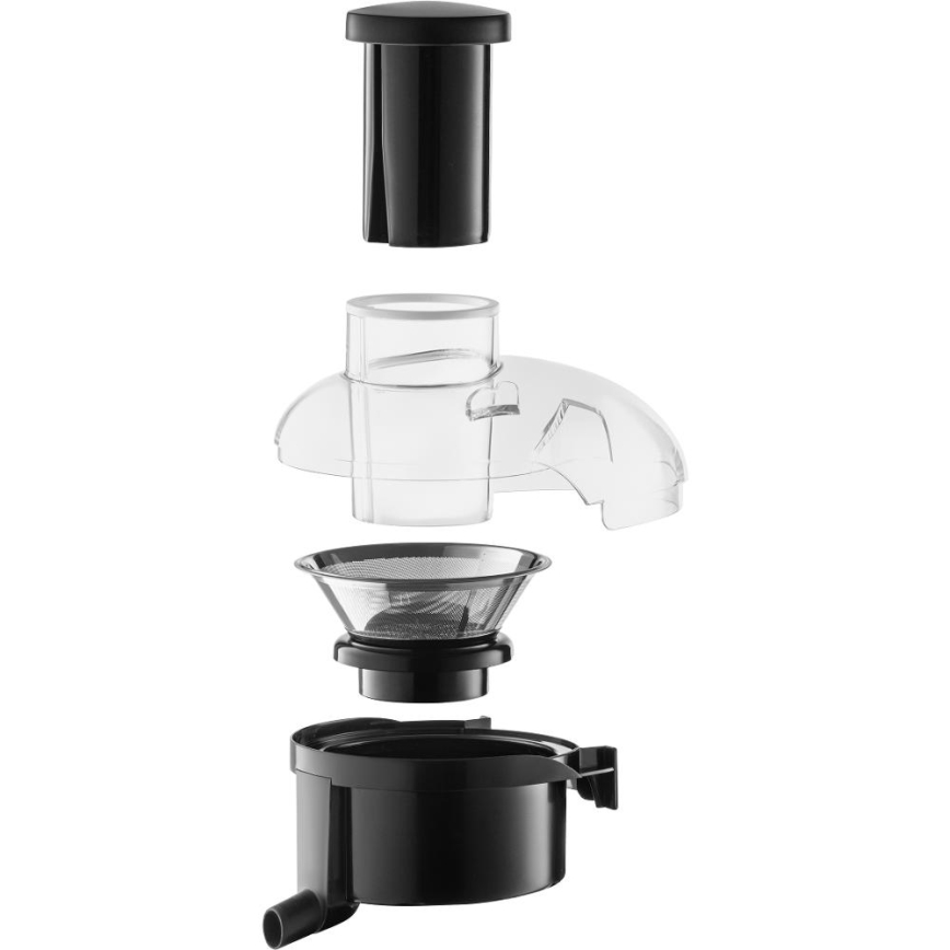 Sencor - Odšťavovač 400W/230V matný chróm/čierna