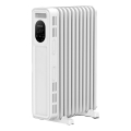 Sencor - Olejový ohrievač s 11 žeber 1000/2300W/230V biely + diaľkové ovládanie
