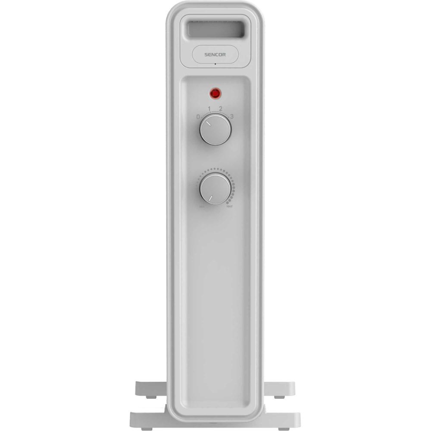 Sencor - Olejový ohrievač so 7 rebrami 600/900/1500W/230V biela
