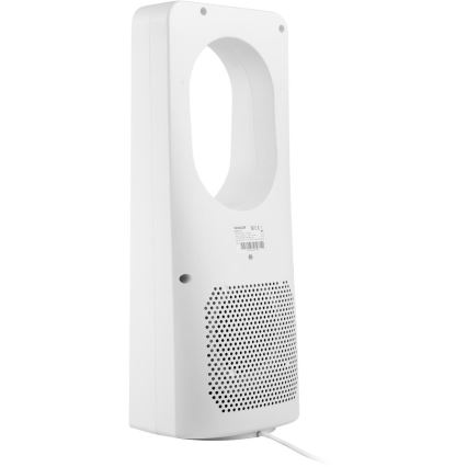 Sencor - Podlahový bezvrtuľový ventilátor 50W/230V biela + diaľkové ovládanie