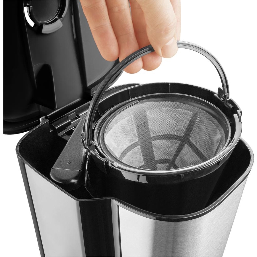 Sencor - Prekvapkávajúci kávovar 1,25 l 1000W/230V