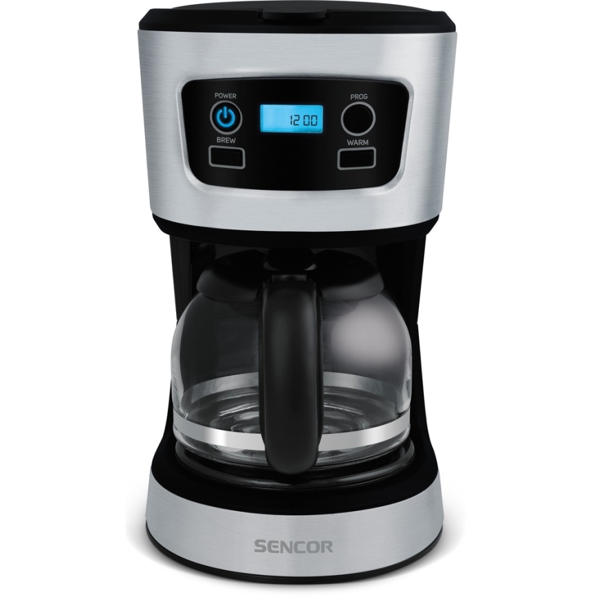 Sencor - Prekvapkávajúci kávovar s LCD displejom 700W/230V