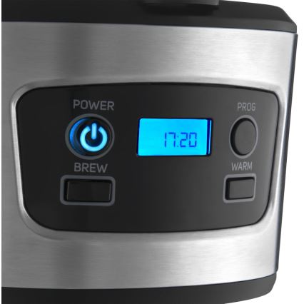 Sencor - Prekvapkávajúci kávovar s LCD displejom 700W/230V