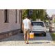 Sencor - Prenosná autochladnička 22 l 45W/12V oranžová/biela