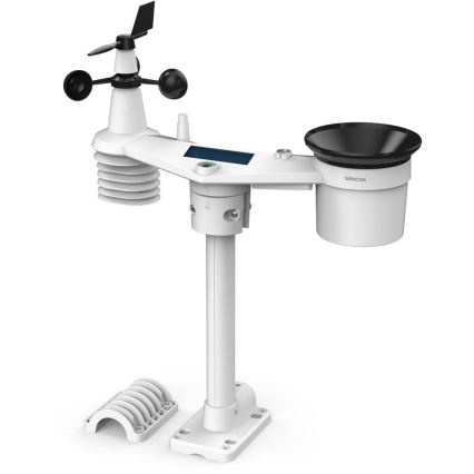 Sencor - Profesionálna meteostanica s farebným LCD displejom 1xCR2032 Wi-Fi Tuya