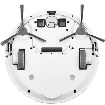 Sencor - Robotický vysávač s mopom 2v1 18W/1500 mAh biela + diaľkové ovládanie