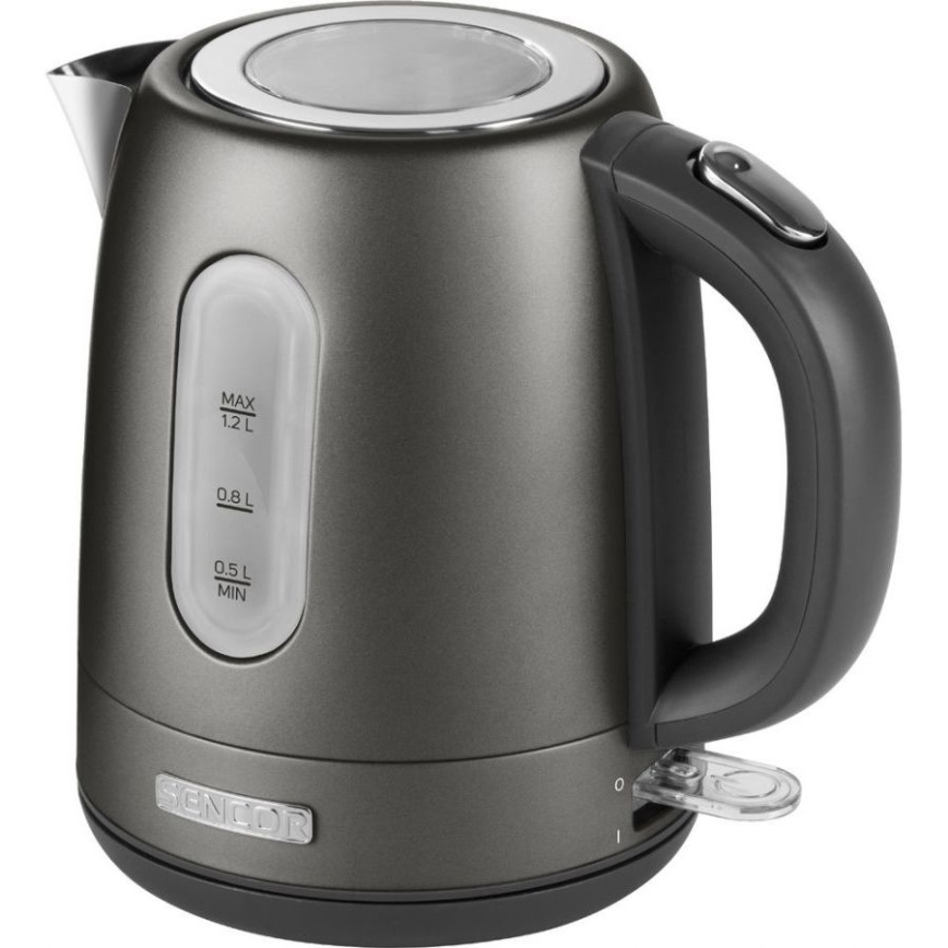 Sencor - Rýchlovarná kanvica 1,2 l 2150W/230V antracit