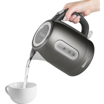 Sencor - Rýchlovarná kanvica 1,2 l 2150W/230V antracit