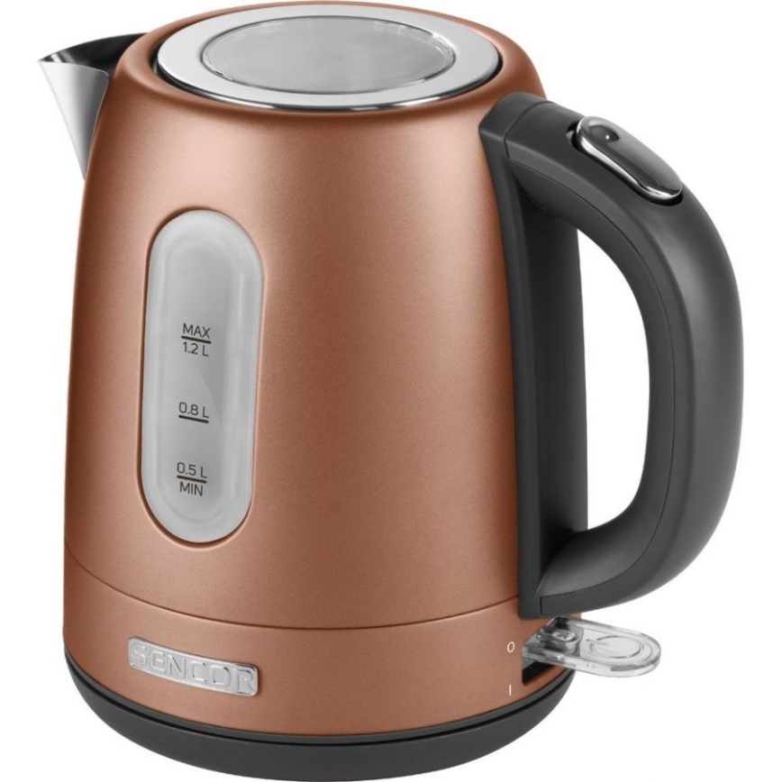 Sencor - Rýchlovarná kanvica 1,2 l 2150W/230V medená