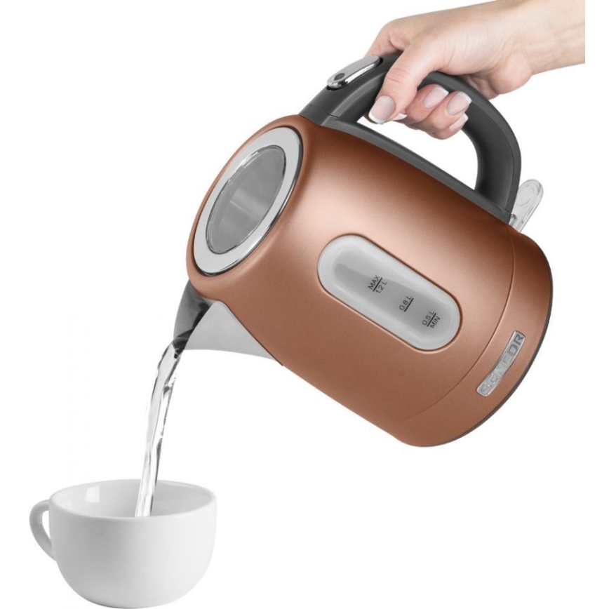 Sencor - Rýchlovarná kanvica 1,2 l 2150W/230V medená