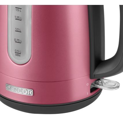 Sencor -  Rýchlovarná kanvica 1,7 l 2150W/230V ružová