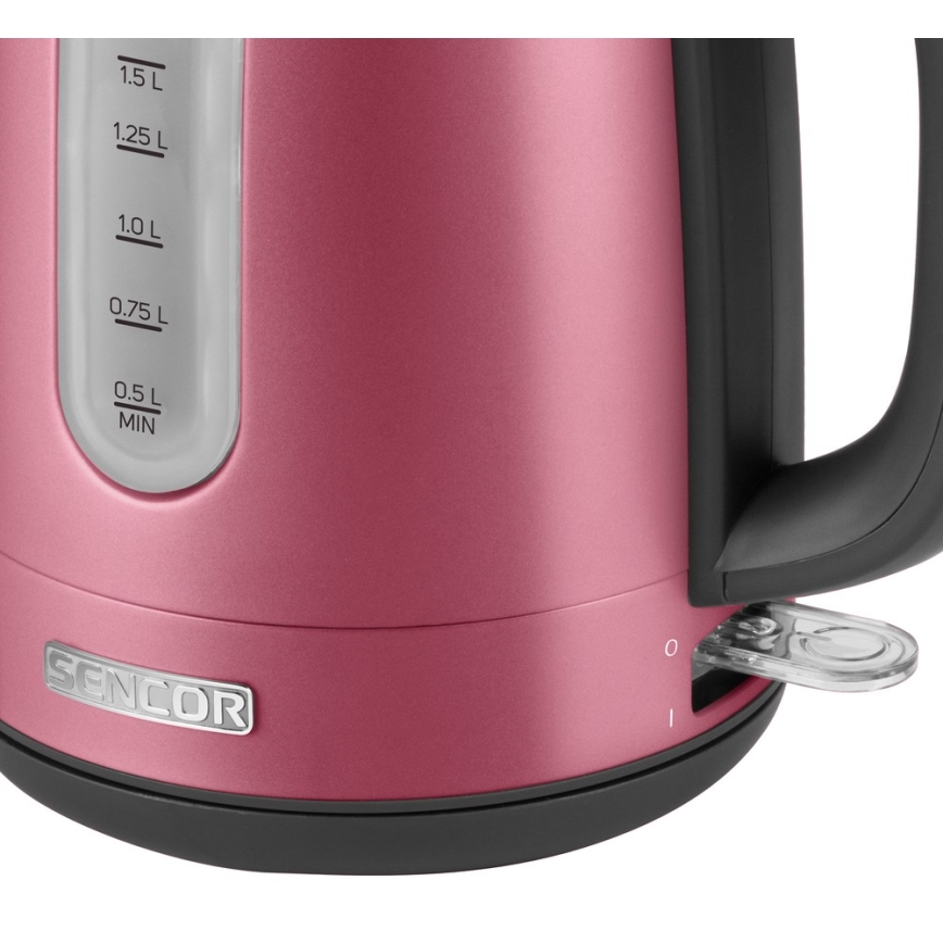 Sencor -  Rýchlovarná kanvica 1,7 l 2150W/230V ružová