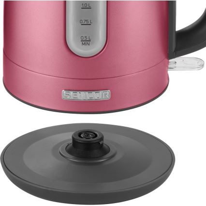 Sencor -  Rýchlovarná kanvica 1,7 l 2150W/230V ružová