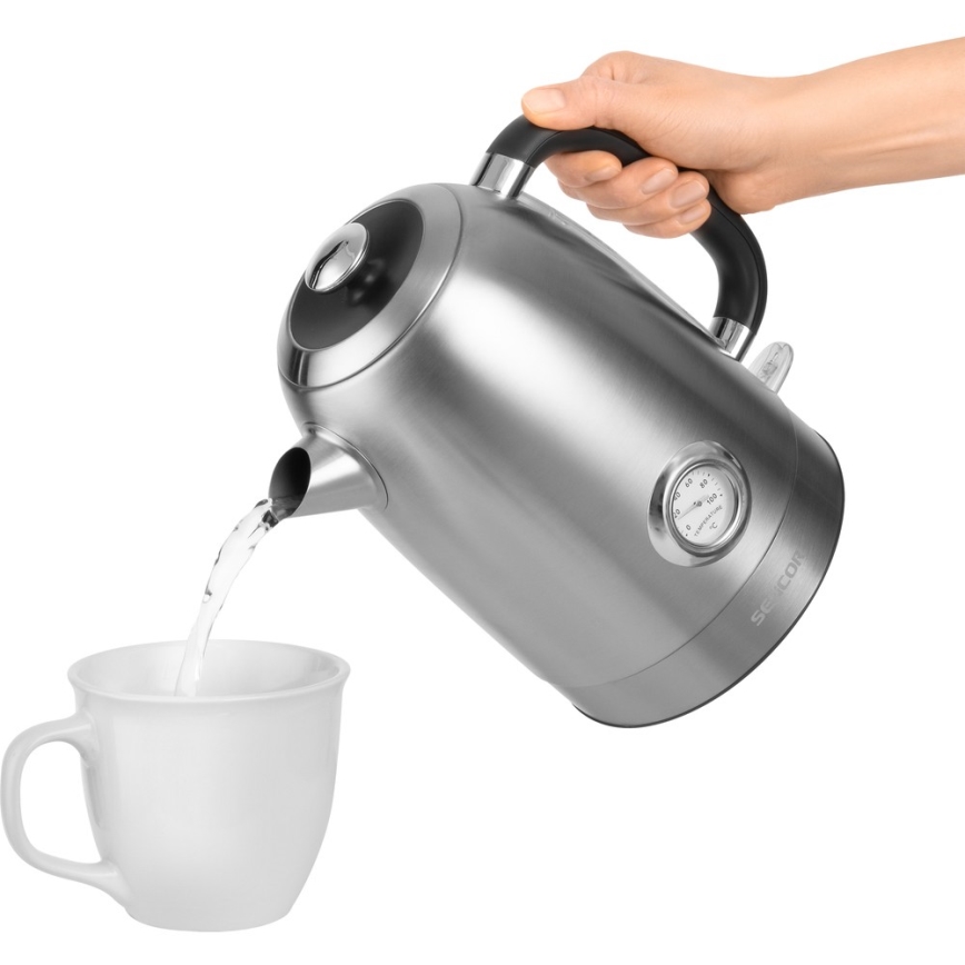 Sencor - Rýchlovarná kanvica 1,7 l 2200W/230V nerez