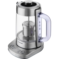 Sencor - Rýchlovarná kanvica s reguláciou teploty 1,5 l 1500W/230V nerez