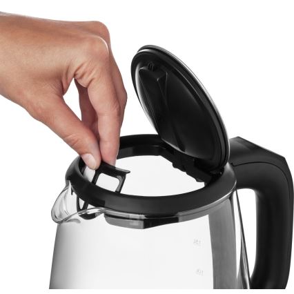 Sencor - Rýchlovarná kanvica s termoreguláciou a LED podsvietením 2 l 2200W/230V