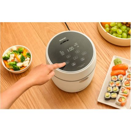 Sencor - Ryžovar 350W/230V 0,6 l biela