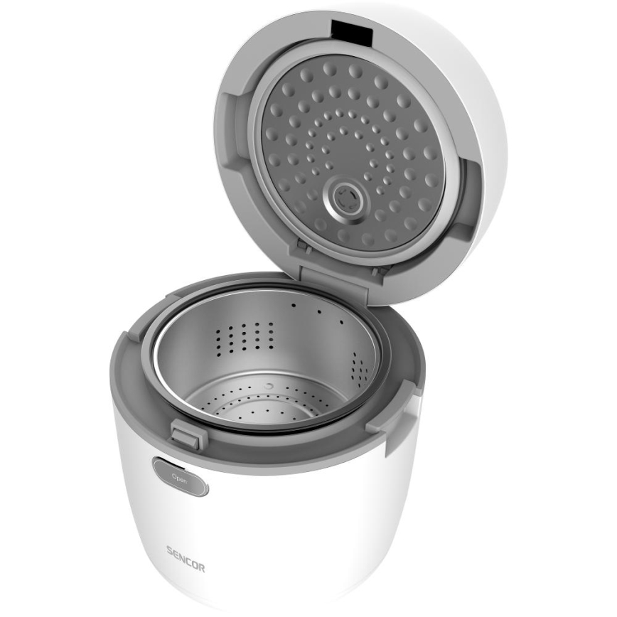 Sencor - Ryžovar 350W/230V 0,6 l biela