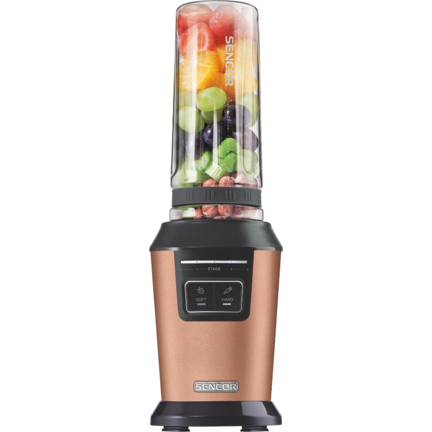 Sencor - Smoothie mixér s príslušenstvom 800W/230V medený