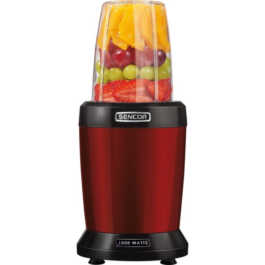 Sencor - Smoothie nutri mixér 1000W/230V červená