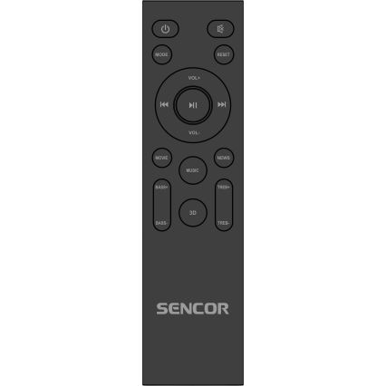 Sencor - Soundbar 200W/230V + diaľkové ovládanie