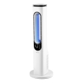 Sencor - Stĺpový bezvrtuľový ventilátor 50W/230V biela + diaľkové ovládanie