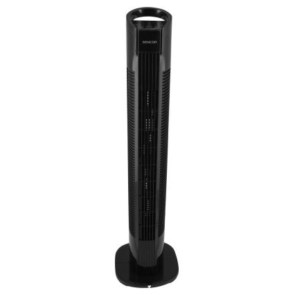 Sencor - Stĺpový ventilátor 50W/230V čierna + diaľkové ovládanie