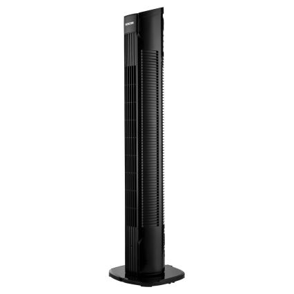Sencor - Stĺpový ventilátor 50W/230V čierna + diaľkové ovládanie