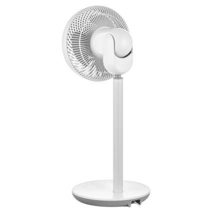 Sencor - Stojanový ventilátor 3D UltraSilent 26W/230V biela + diaľkové ovládanie