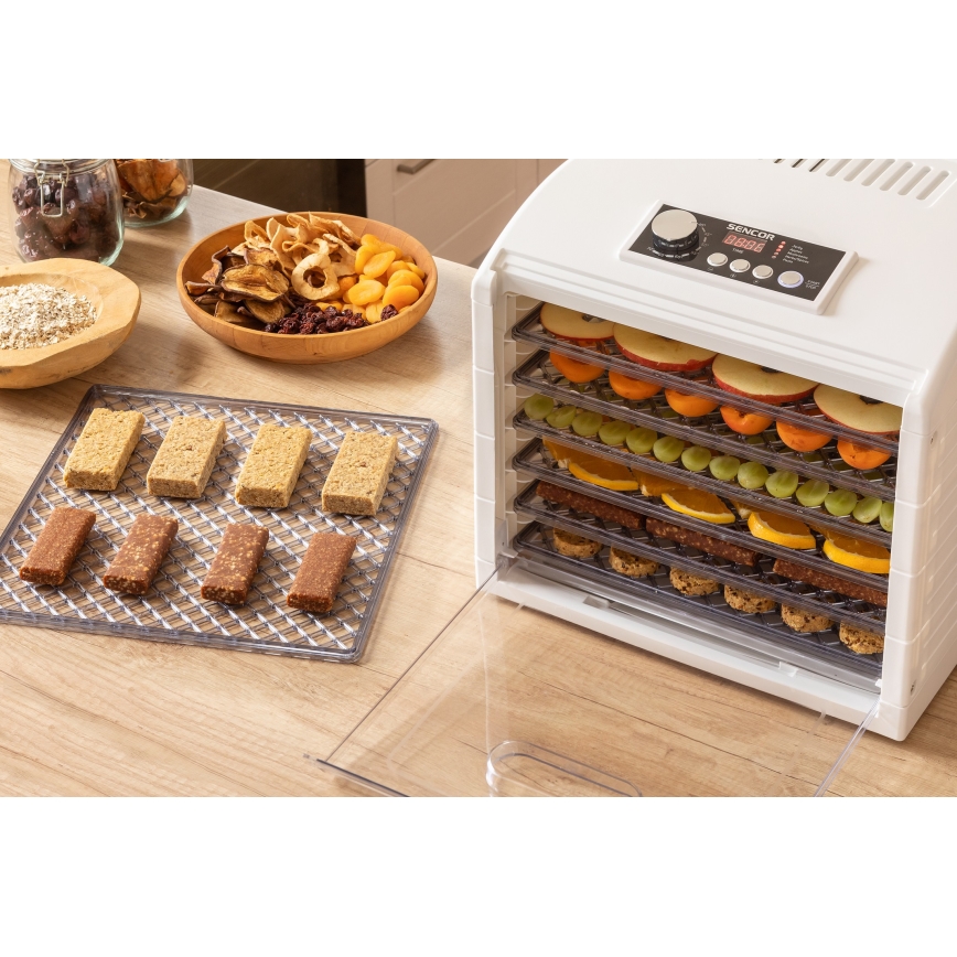 Sencor - Sušička potravín 500W/230V biela