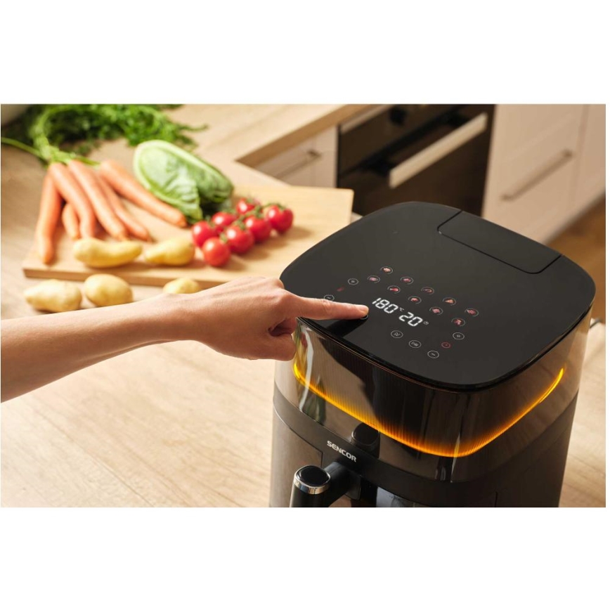 Sencor - Teplovzdušná fritéza 5 l 1500W/230V